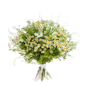 Букет с ромашками 