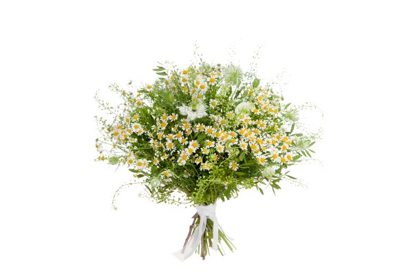 Букет с ромашками 