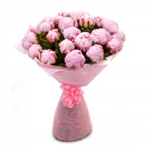 Букет из Пионов "Sarah Bernhardt"