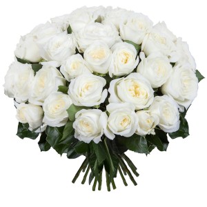 Букет из Роз Alabaster 