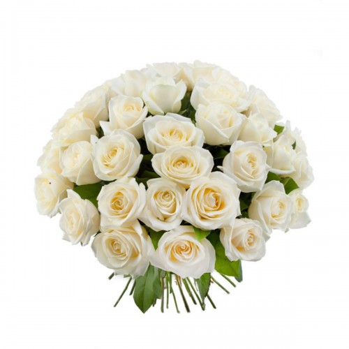 Букет из белых роз 