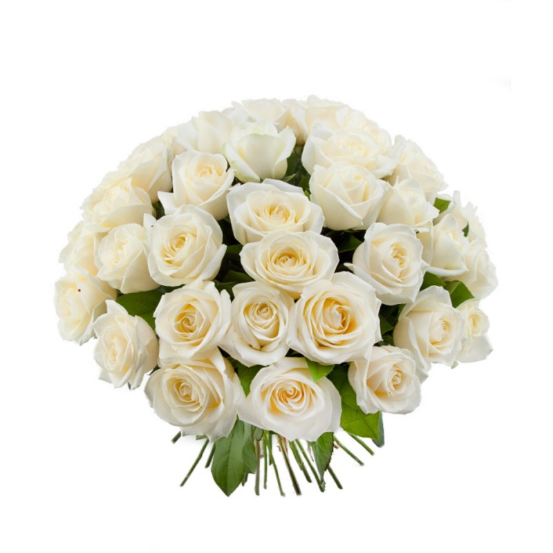 Букет из белых роз 
