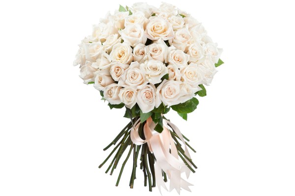 Букет из роз "Шампань"