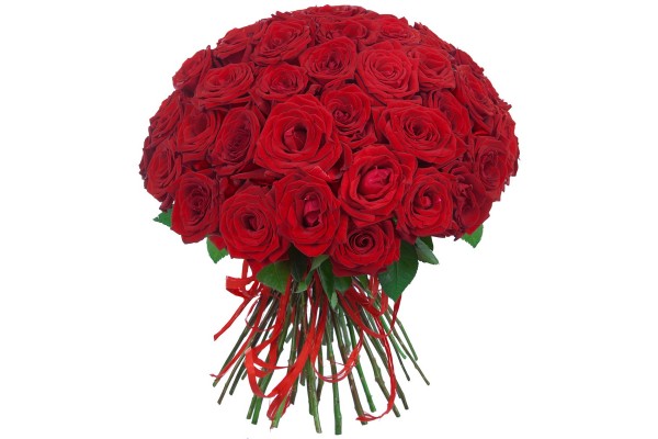 Букет из красных роз
