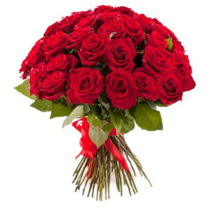 Букет из красных роз
